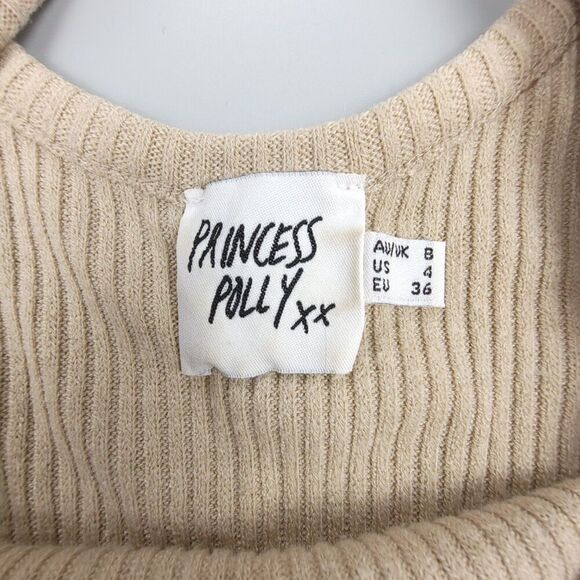 Princess Polly Cream Jumpsuit - Picture 2 of 7